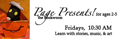"Page Presents" banner